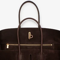 Large Rocking Horse Tote​ in Dark brown - Women | Burberry® Official