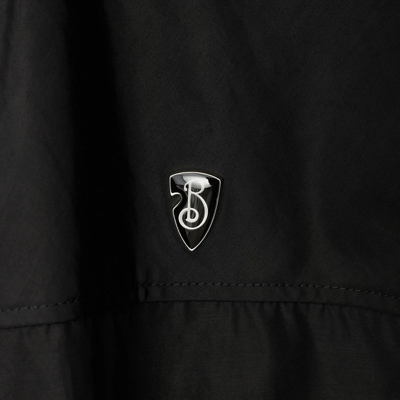 Short Nylon Cotton Parka in Black - Women | Burberry® Official