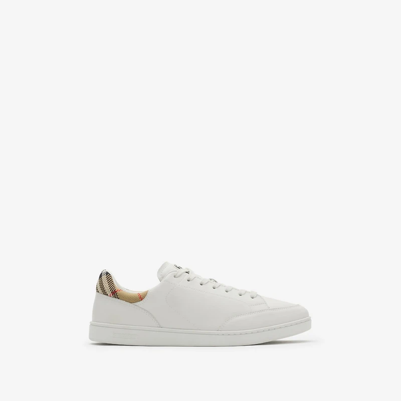 Leather Set Sneakers​ in /sand beige