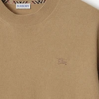 Cashmere Blend Sweater in Flax beige - Men | Burberry® Official