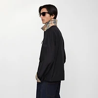 Reversible Nylon Bloomsbury Harrington Jacket in Black - Men | Burberry® Official