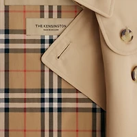 Long Kensington Heritage Trench Coat in Honey - Women, Cotton Gabardine | Burberry® Official