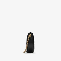 Horseshoe Chain Bag in Black - Women, Leather | Burberry® Official