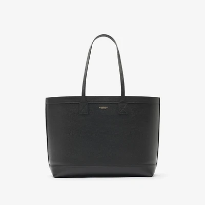 Medium London Tote in Black - Women | Burberry® Official