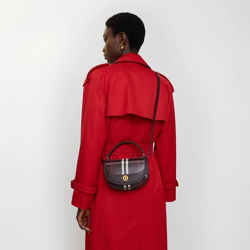 Mini Highlands Bag​ in Mahogany - Women | Burberry® Official