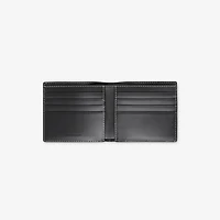 Check and Leather Bifold Wallet in Dark birch brown - Men, Canvas | Burberry® Official
