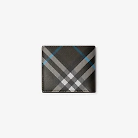 Check Bifold Coin Wallet in Snug - Men, Cotton, Nylon | Burberry® Official
