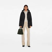 Quilted Nylon Parka in Black - Women | Burberry® Official
