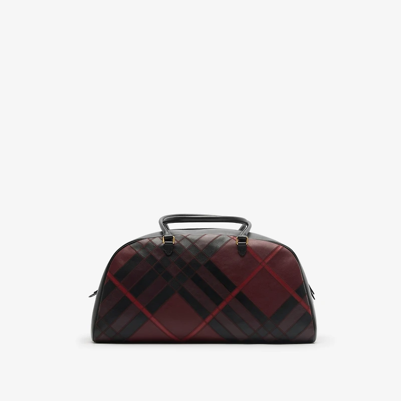 Extra Large Highlands Bowling Bag​ in Fig purple - Men | Burberry® Official