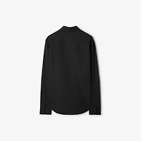 Stretch Wool Shirt in Brisk - Men | Burberry® Official