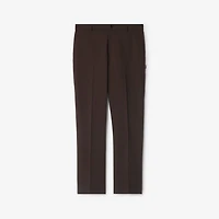 Cotton Chinos in Clove brown - Men | Burberry® Official