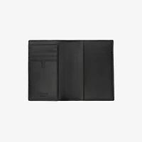 City Check Passport Holder in Navy - Men, Cotton, Technical | Burberry® Official