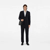 Small Alfred Bag in Charcoal - Men, Canvas | Burberry® Official