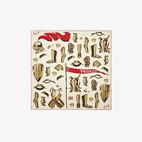 Knight Armour​ Silk Scarf in Cotton | Burberry® Official