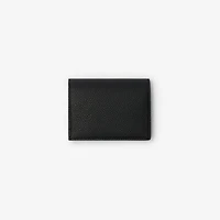 Bloomsbury Folding Card Case​ in Black/black calico - Women | Burberry® Official