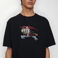 EKD Cotton T-shirt in Black - Men | Burberry® Official