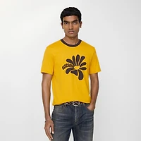 Daisy Cotton T-shirt in Pear yellow - Men | Burberry® Official