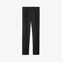 Wool Flannel Tailored Trousers in Brisk grey - Men | Burberry® Official