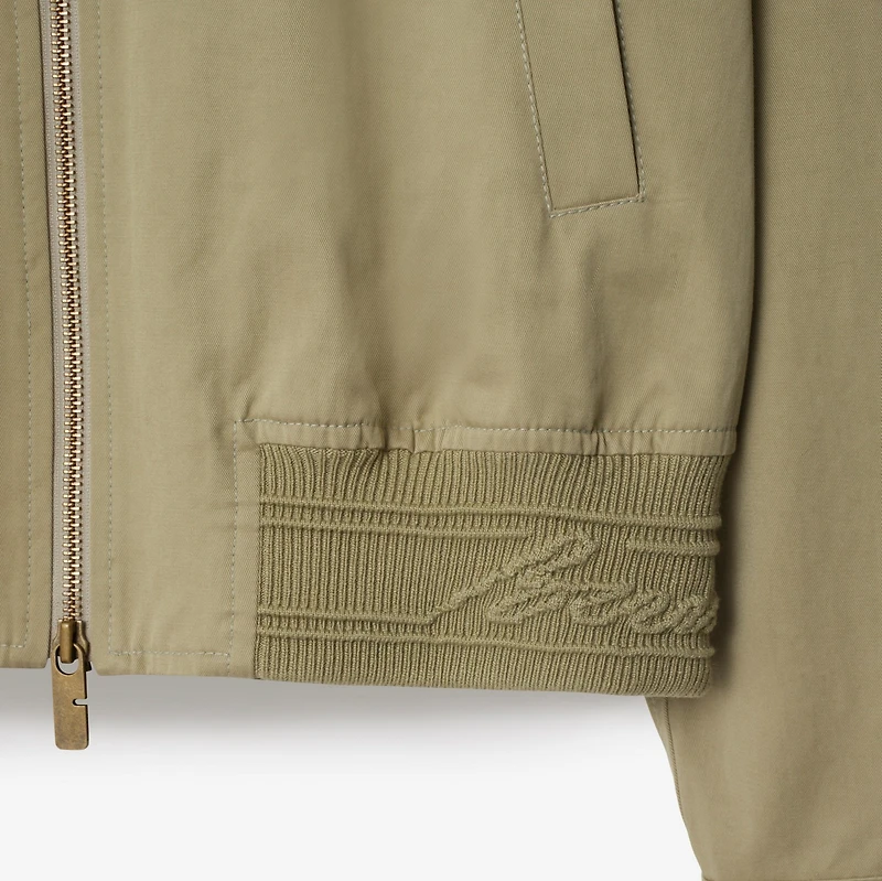 Cotton Harrington Jacket in Skylark - Men | Burberry® Official