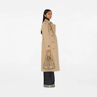 Small Check Bucket Bag in Archive beige/briar brown - Women | Burberry® Official