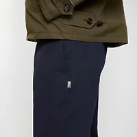Cotton Twill Chinos in Navy - Men | Burberry® Official