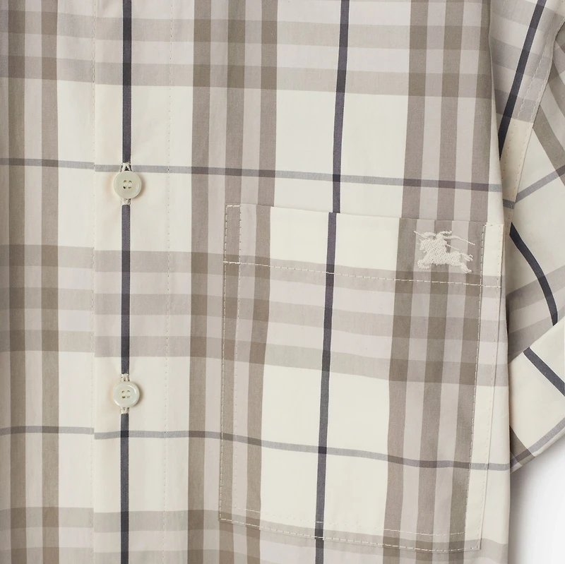 Check Cotton Shirt Dress - Women | Burberry® Official