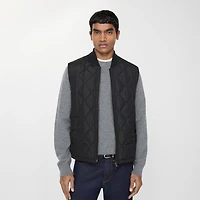 Quilted Nylon Gilet in Black - Men | Burberry® Official