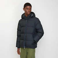 Detachable Sleeve Puffer Jacket in Navy - Men, Nylon | Burberry® Official