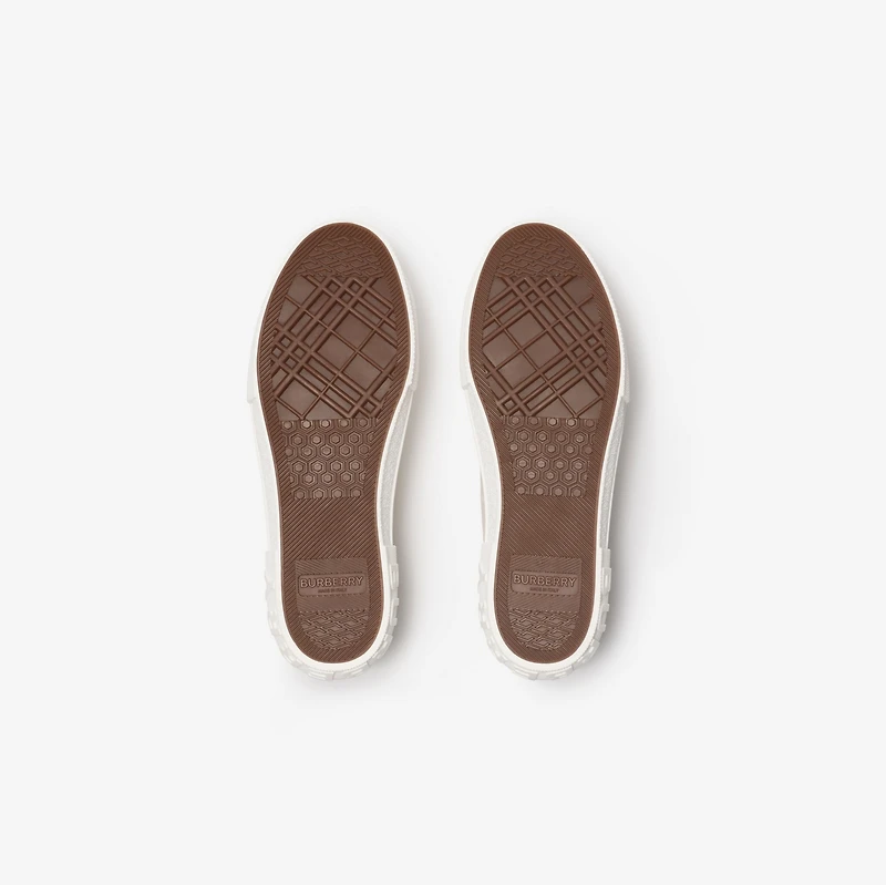 Check Sneakers in Clam - Women | Burberry® Official