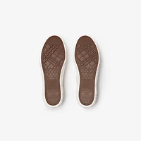 Check Sneakers in Clam - Women | Burberry® Official