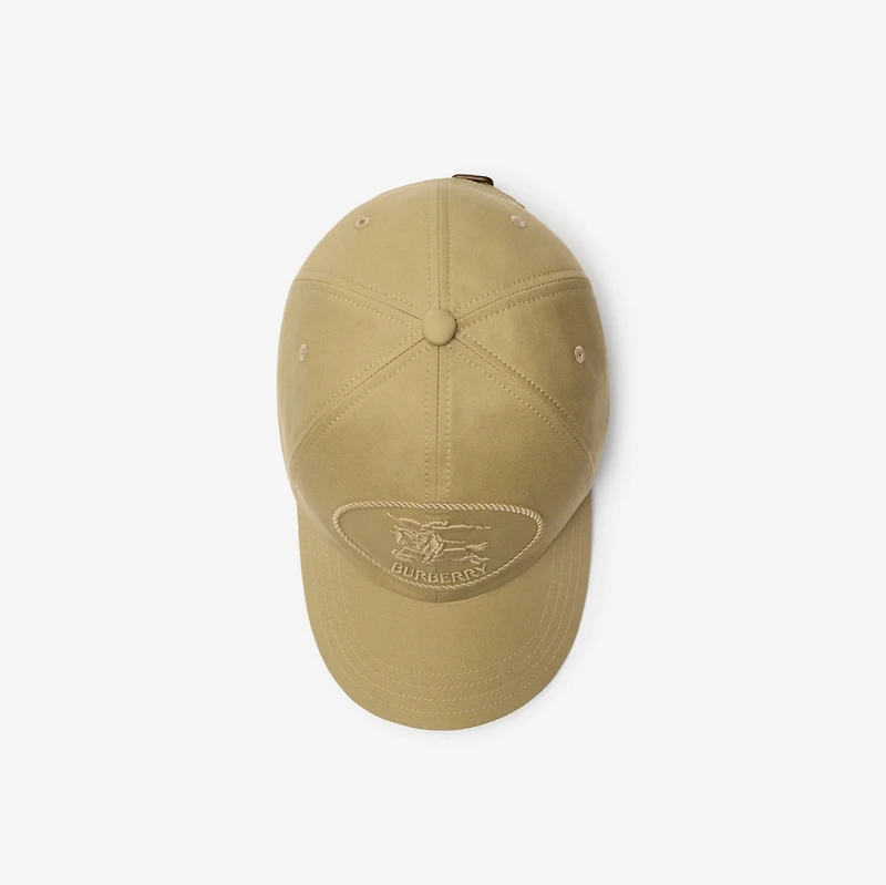 Knight Stamp Gabardine Baseball Cap in Hamper - Men | Burberry® Official