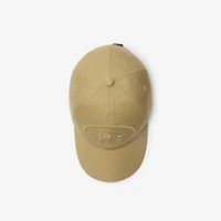 Knight Stamp Gabardine Baseball Cap in Hamper - Men | Burberry® Official