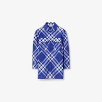 Check Cotton Shirt in Knight | Burberry® Official