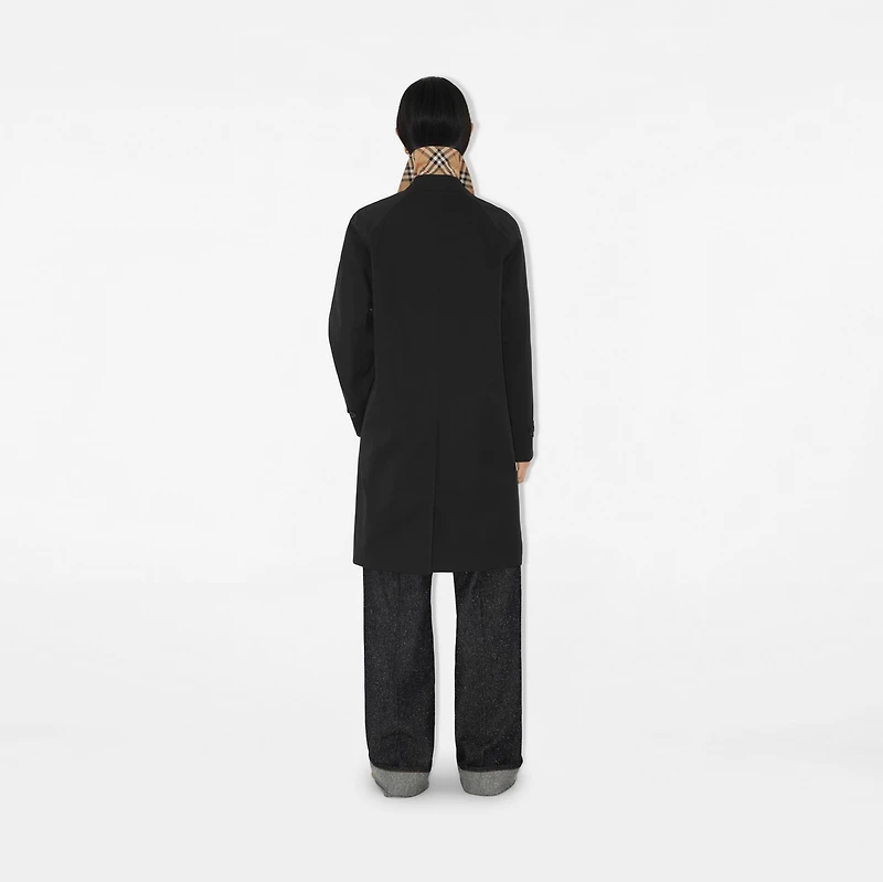 Mid-length Camden Heritage Car Coat in Black - Women | Burberry® Official
