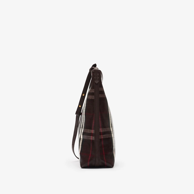 Small Highlands Shoulder Bag in Mahogany red - Women | Burberry® Official