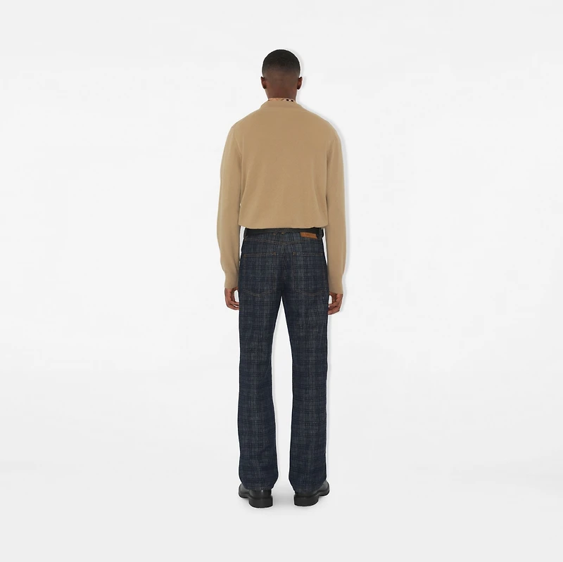 Cashmere Blend Sweater in Flax beige - Men | Burberry® Official
