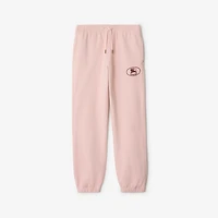 Cotton Jogging Pants in Bouquet pink - Women | Burberry® Official