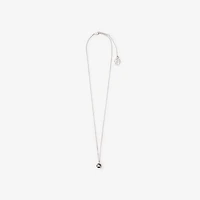 Knight Coin Necklace in Silver/black - Men | Burberry® Official