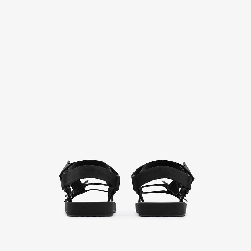 Trek Sandals in Black - Men | Burberry® Official
