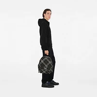 EKD Badge Cotton Zip Hoodie in Black - Men | Burberry® Official