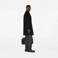 Mid-length Cashmere Car Coat in Black - Men | Burberry® Official