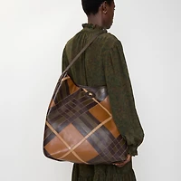 Large Highlands Shoulder Bag in Hazel brown - Women | Burberry® Official