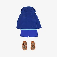 Logo Nylon Jacket in Knight | Burberry® Official