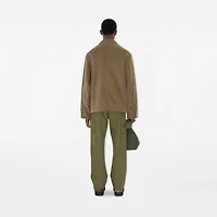 Corduroy Jacket in Puddle beige - Men, Cotton | Burberry® Official