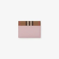 Leather Card Case in Lilac pink - Women | Burberry® Official