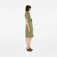 Cotton Shirt Dress in Wreath - Women | Burberry® Official