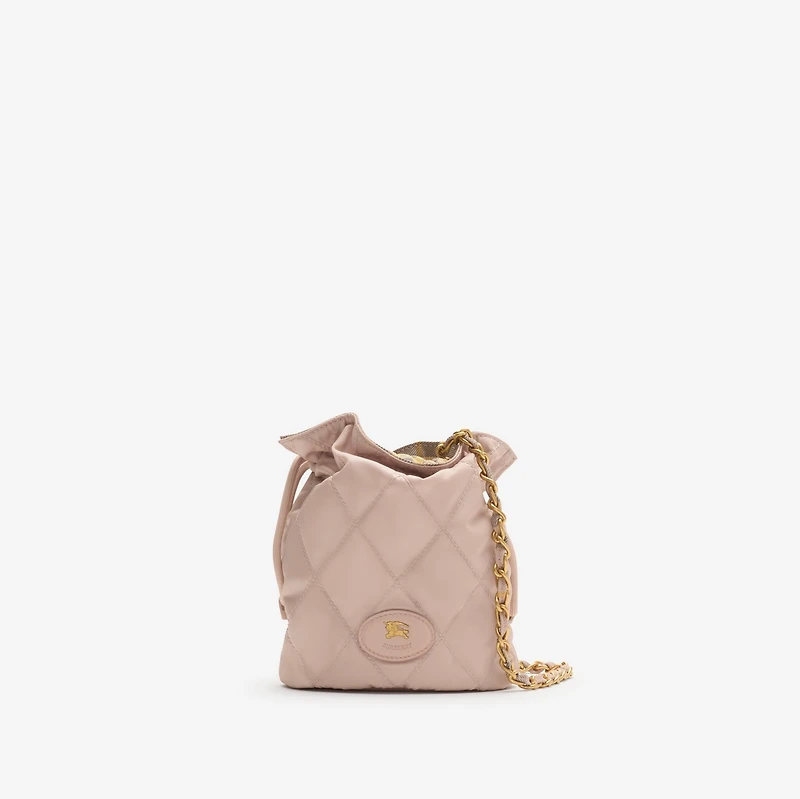 Horseshoe Chain Pouch​ in Rose beige - Women | Burberry® Official