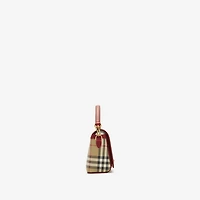Top Handle Note Bag in Archive beige/ruby red - Women | Burberry® Official