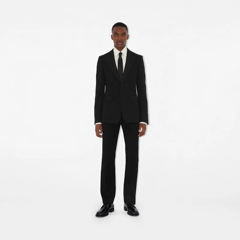 Wool Tuxedo Jacket in Black - Men | Burberry® Official