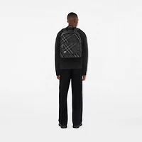 Grid Backpack in Charcoal - Men, Nylon | Burberry® Official